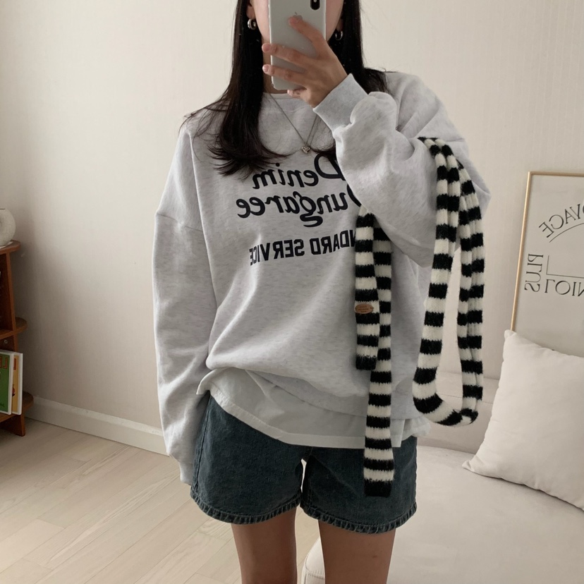 FROMJINI韓國直郵東大門代購女裝新款職業時尚24秋冬衛衣FROMJINI衛衣