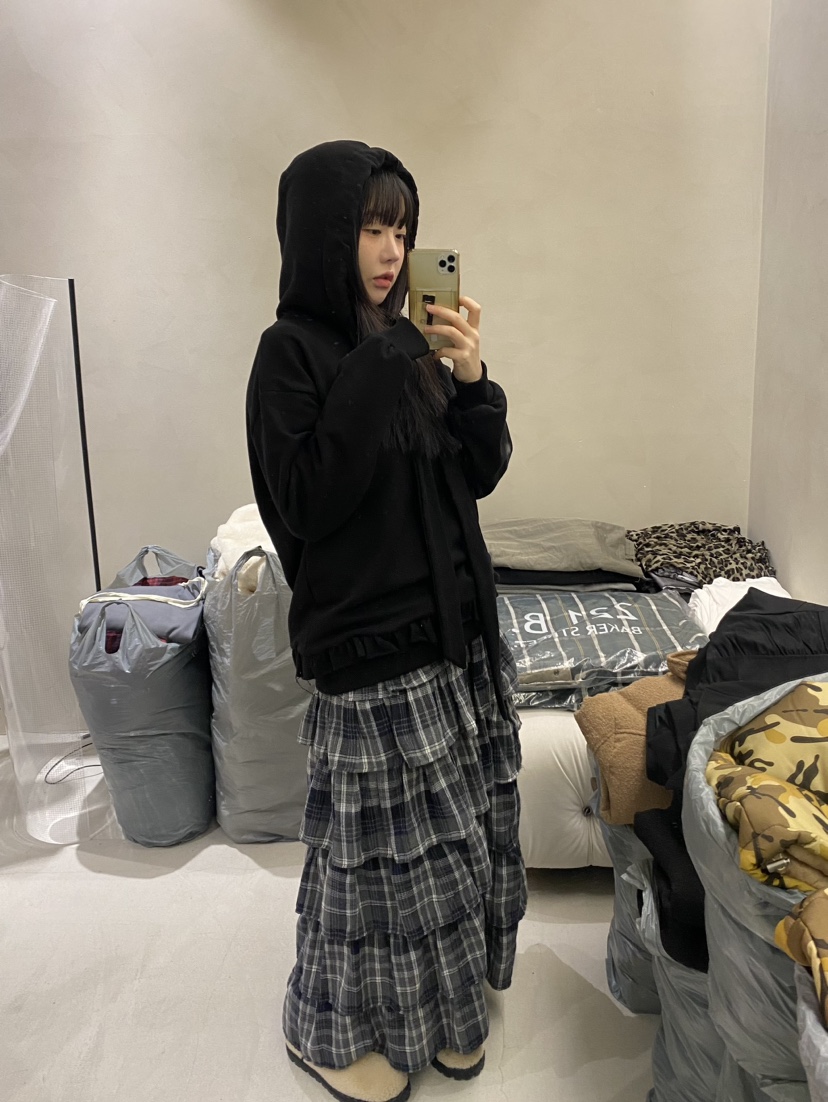 LUMEN-P直郵韓國代購女裝新款真品時尚休閑推薦職業人氣長裙LUMEN-P長裙