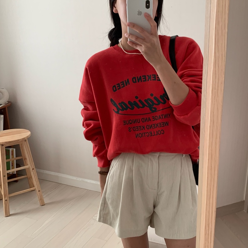FROMJINI直郵韓國代購女裝新款推薦真品職業休閑24秋冬衛衣FROMJINI衛衣