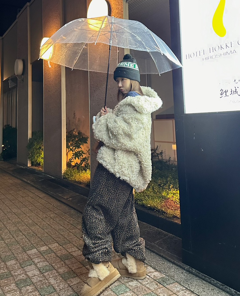 BYRING韓國直郵女裝新款人氣24秋冬職業休閑時尚休閑褲抓絨BYRING休閑褲