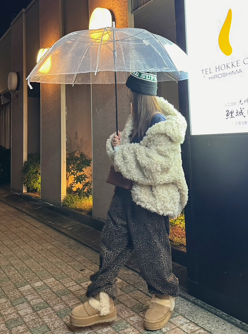 BYRING韓國直郵女裝新款人氣24秋冬職業休閑時尚休閑褲抓絨BYRING休閑褲