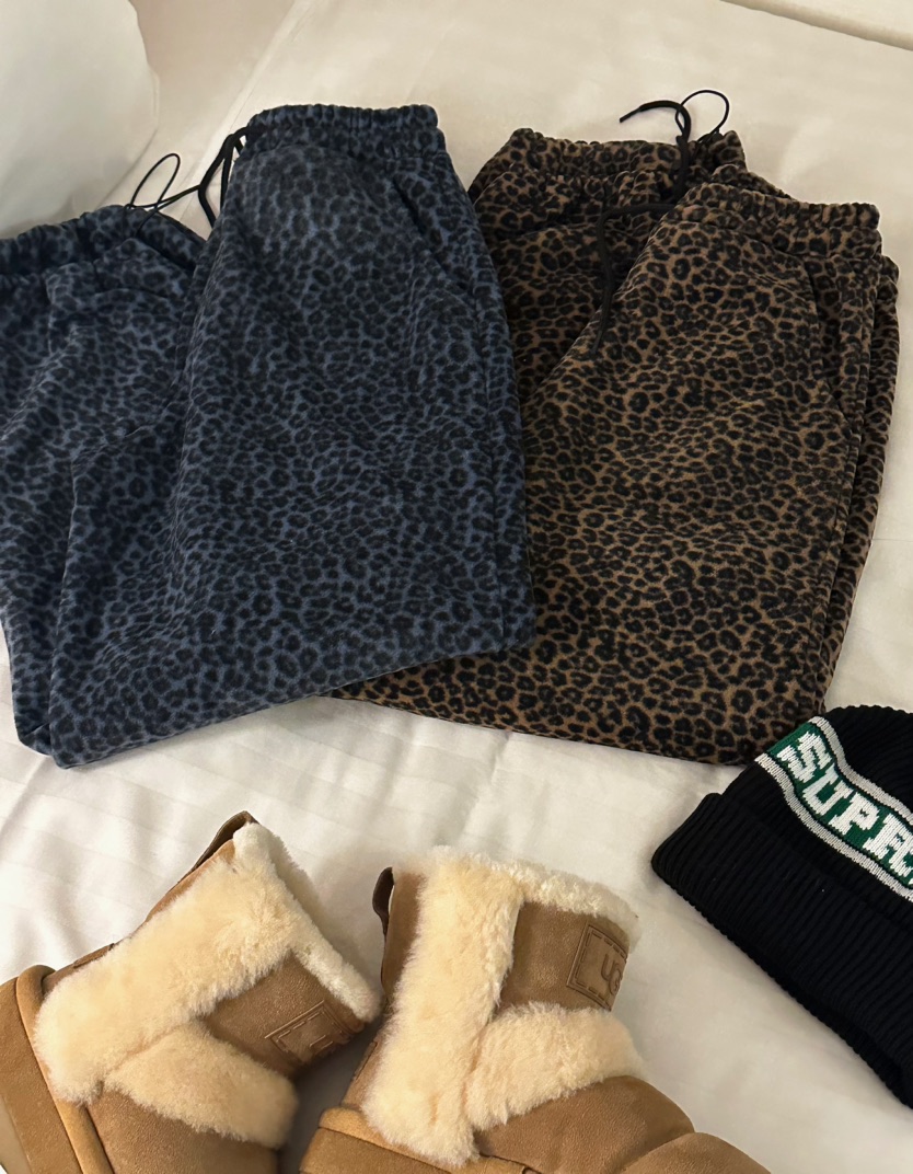 BYRING韓國直郵女裝新款人氣24秋冬職業休閑時尚休閑褲抓絨BYRING休閑褲