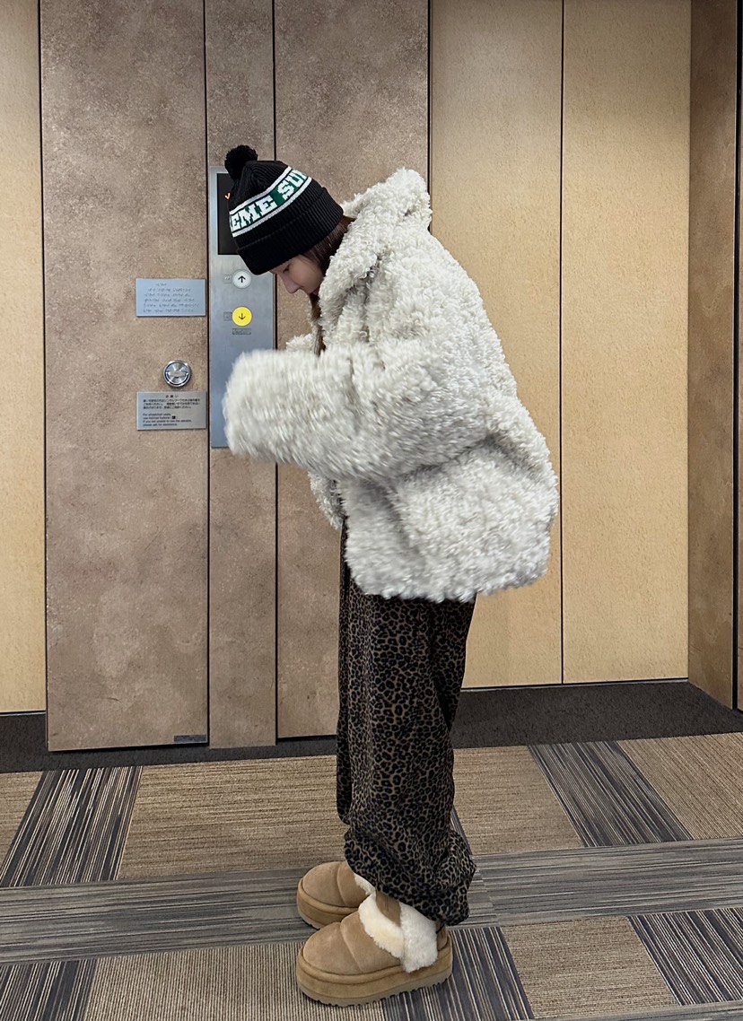 BYRING韓國直郵女裝新款人氣24秋冬職業休閑時尚休閑褲抓絨BYRING休閑褲