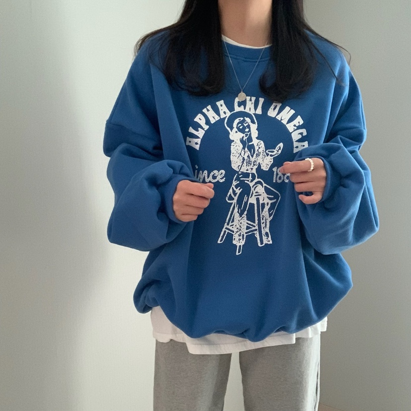 FROMJINI直郵韓國代購女裝新品24秋冬熱賣推薦時尚職業衛衣FROMJINI衛衣