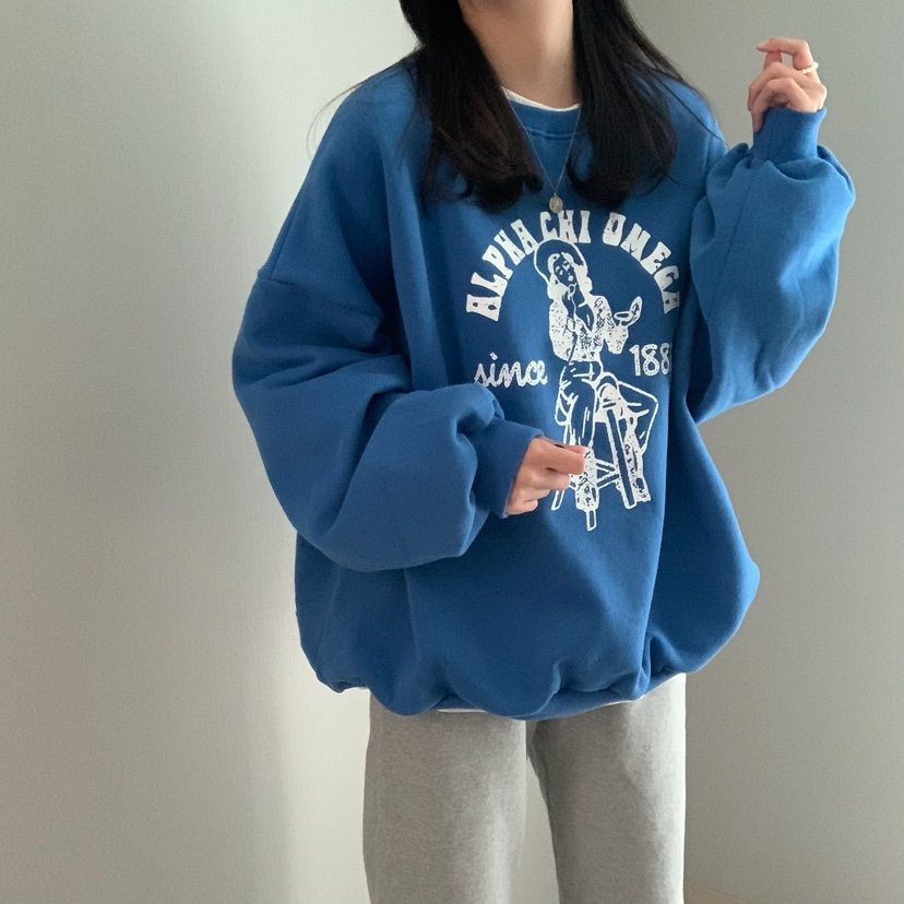 FROMJINI直郵韓國代購女裝新品24秋冬熱賣推薦時尚職業衛衣FROMJINI衛衣