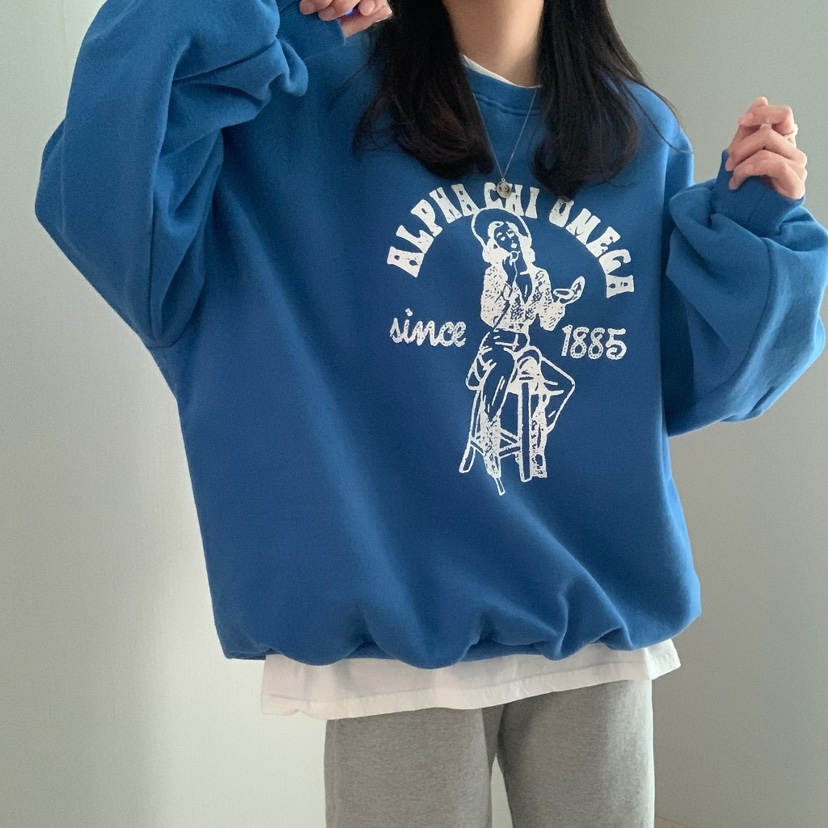 FROMJINI直郵韓國代購女裝新品24秋冬熱賣推薦時尚職業衛衣FROMJINI衛衣