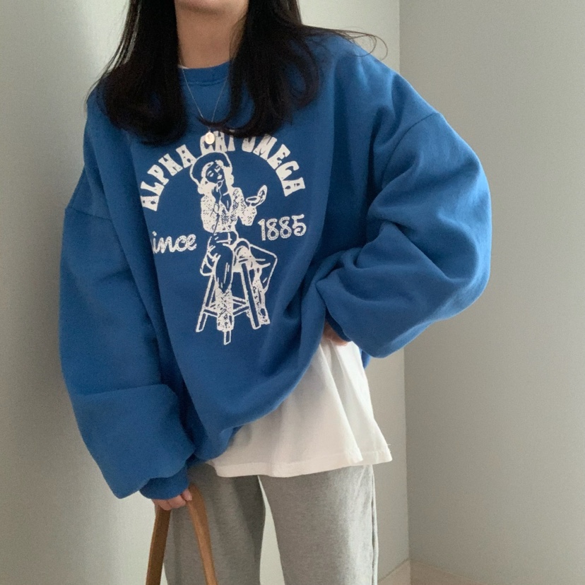 FROMJINI直郵韓國代購女裝新品24秋冬熱賣推薦時尚職業衛衣FROMJINI衛衣