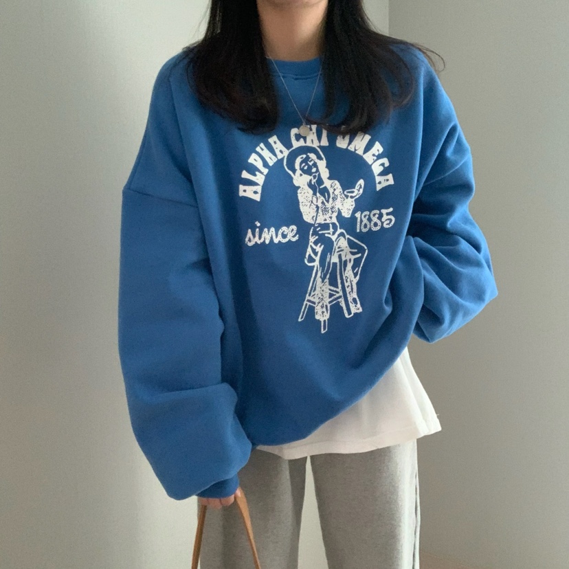 FROMJINI直郵韓國代購女裝新品24秋冬熱賣推薦時尚職業衛衣FROMJINI衛衣