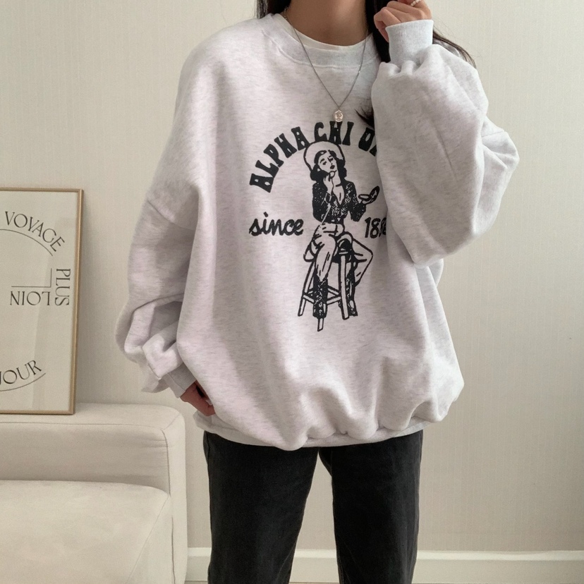 FROMJINI直郵韓國代購女裝新品24秋冬熱賣推薦時尚職業衛衣FROMJINI衛衣