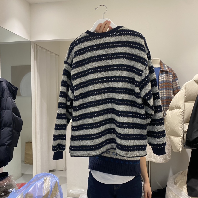 LORING RE-I/BARE韓國直郵東大門代購女裝新款真品時尚毛衣LORING RE-I/BARE毛衣