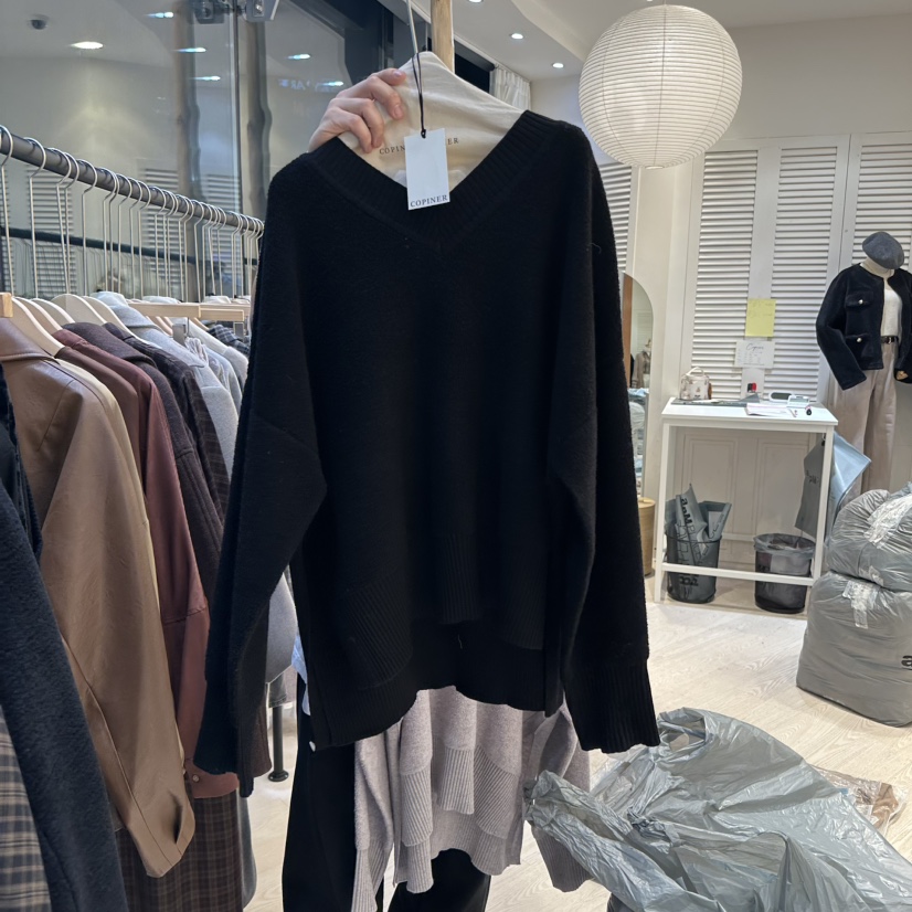 Copiner韓國直郵東大門代購女裝新款真品時尚熱賣休閑職業毛衣COPINER毛衣圖色3