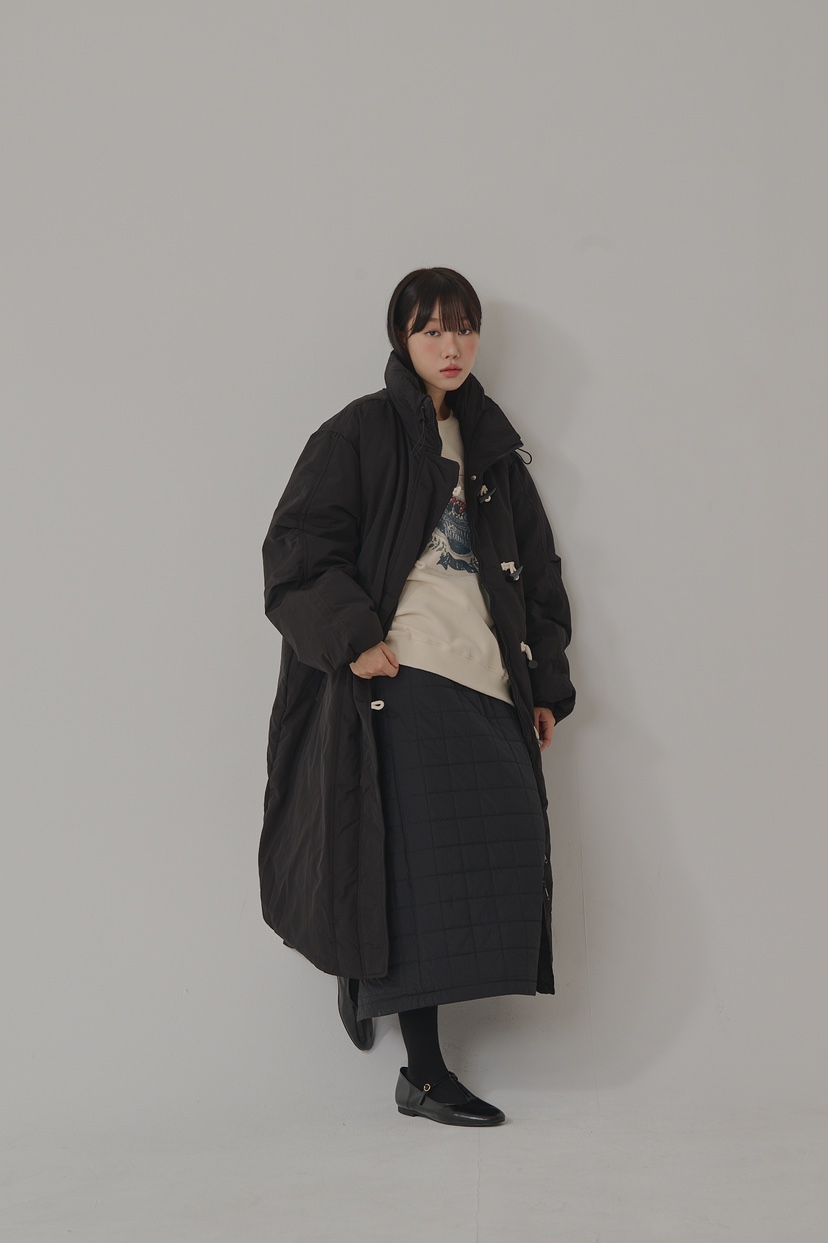 aTHeA韓國直郵東大門代購女裝新品職業熱賣24秋冬長款羽絨服ATHEA長款羽絨服