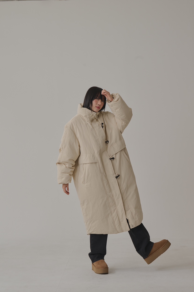 aTHeA韓國直郵東大門代購女裝新品職業熱賣24秋冬長款羽絨服ATHEA長款羽絨服