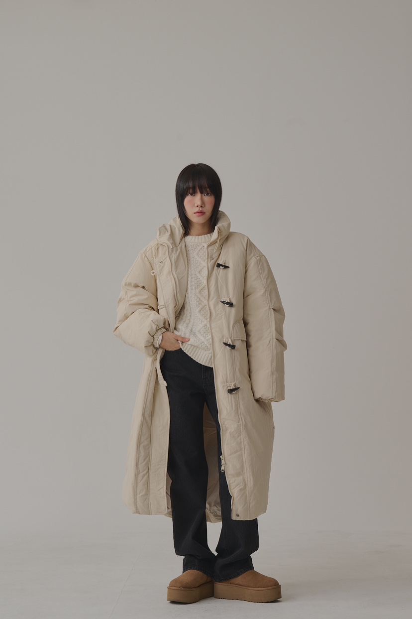 aTHeA韓國直郵東大門代購女裝新品職業熱賣24秋冬長款羽絨服ATHEA長款羽絨服