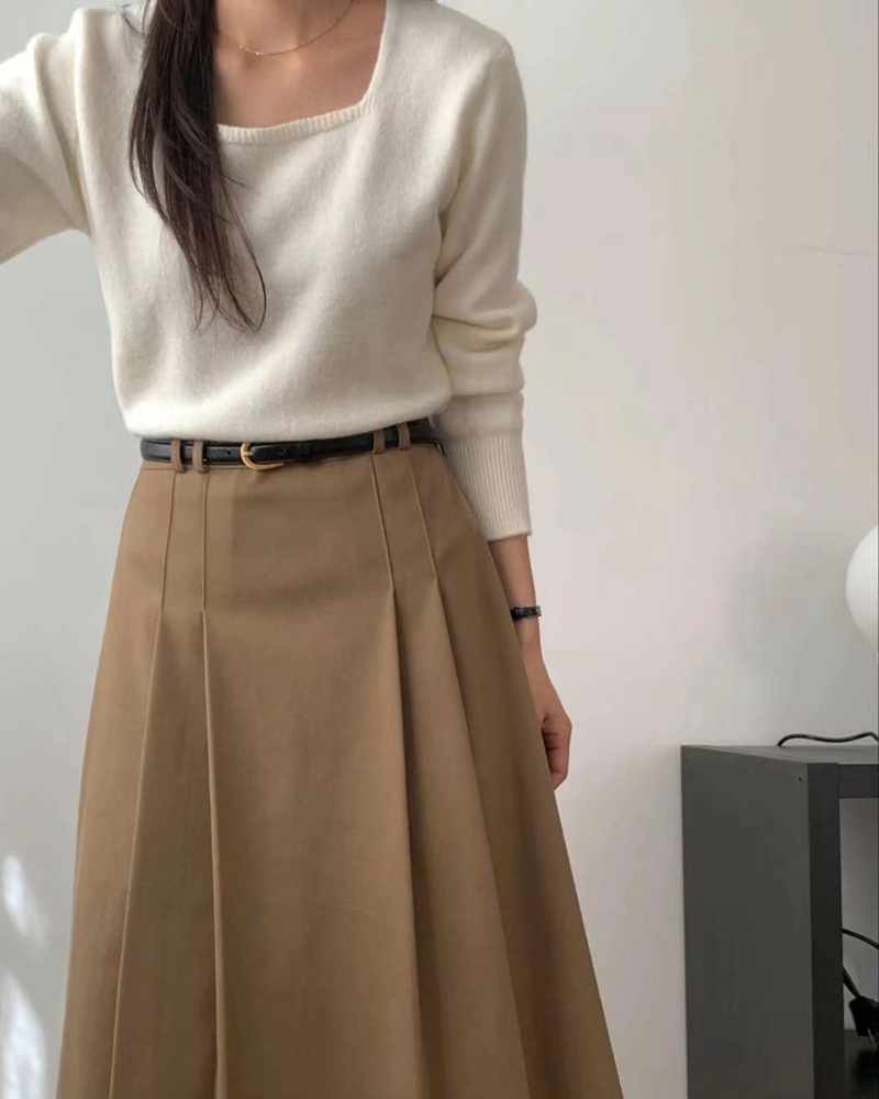 ELROI韓國直郵東大門代購女裝新款職業時尚真品人氣推薦長裙ELROI-2件起長裙