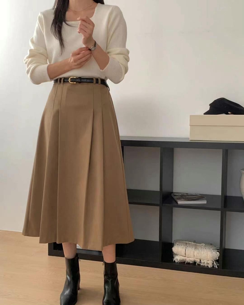 ELROI韓國直郵東大門代購女裝新款職業時尚真品人氣推薦長裙ELROI-2件起長裙