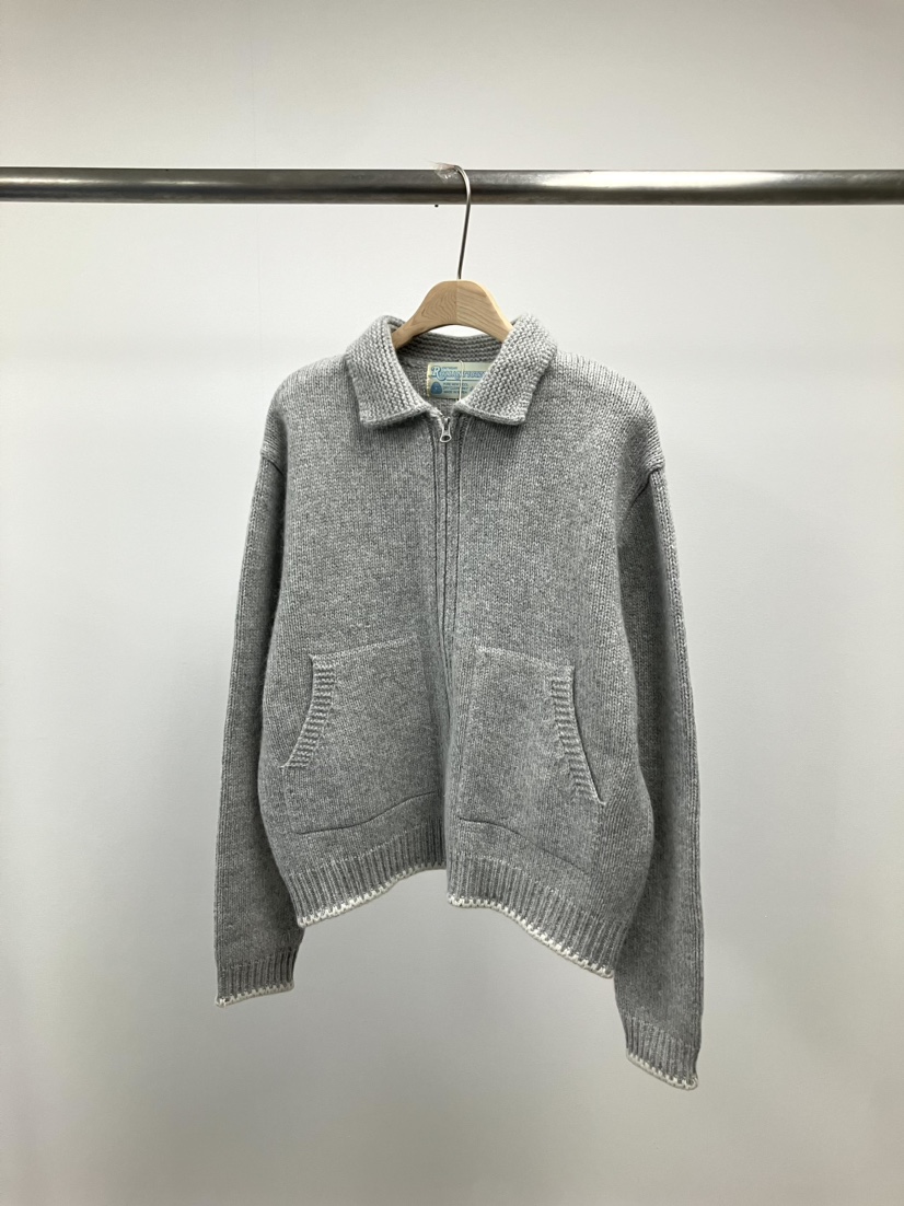 ROMANTICIZE韓國直郵女裝新款時尚推薦職業真品24秋冬針織衫拉鏈ROMANTICIZE針織衫圖色1