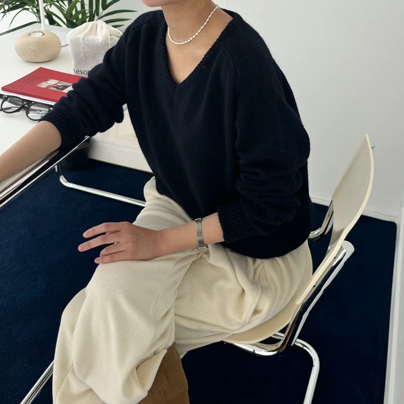 VIVAGLAM-비바글램-T韓國直郵東大門實拍女裝新品人氣針織衫安哥拉VIVAGLAM針織衫