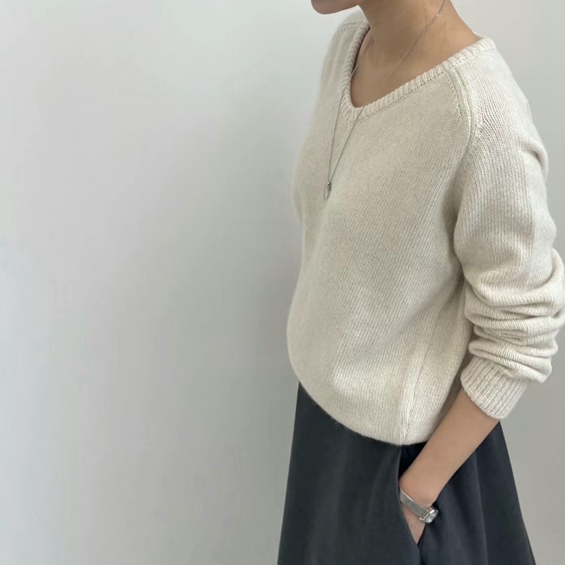VIVAGLAM-비바글램-T韓國直郵東大門實拍女裝新品人氣針織衫安哥拉VIVAGLAM針織衫