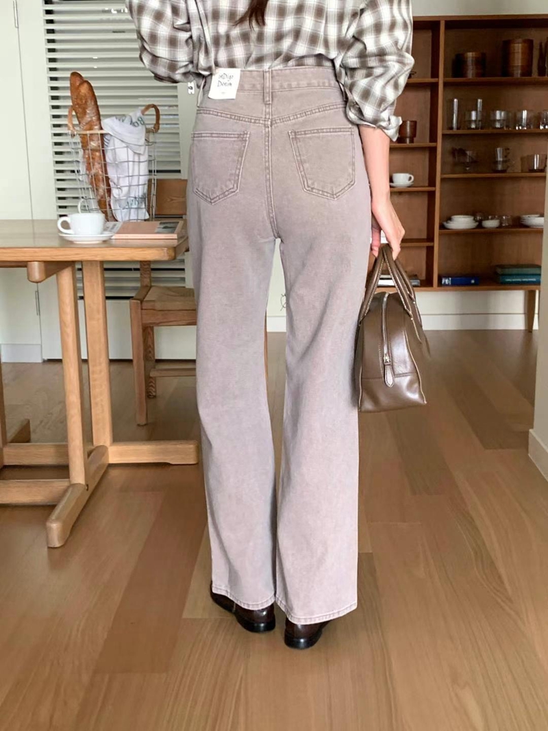 INDIGO直郵韓國代購女裝新品時尚職業推薦真品人氣熱賣牛仔褲INDIGO牛仔褲