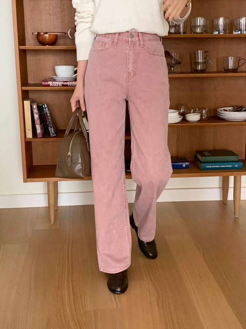 INDIGO直郵韓國代購女裝新品時尚職業推薦真品人氣熱賣牛仔褲INDIGO牛仔褲