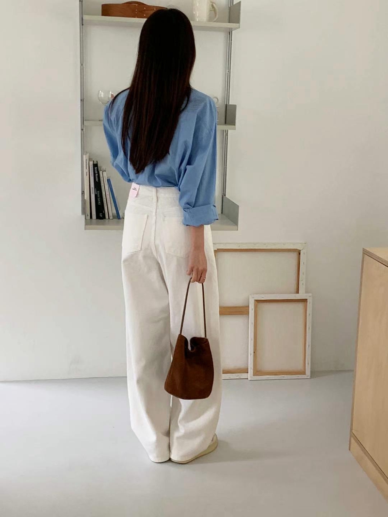 INDIGO韓國直郵東大門實拍女裝新品人氣時尚24秋冬真品休閑褲INDIGO休閑褲