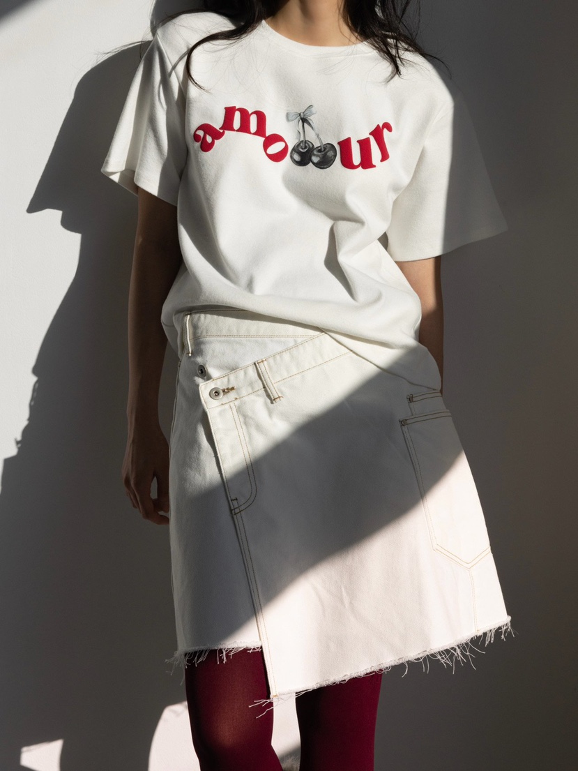 INSSENSE-A直郵韓國代購女裝新品24秋冬熱賣真品職業人氣T恤INSSENSE-AT恤