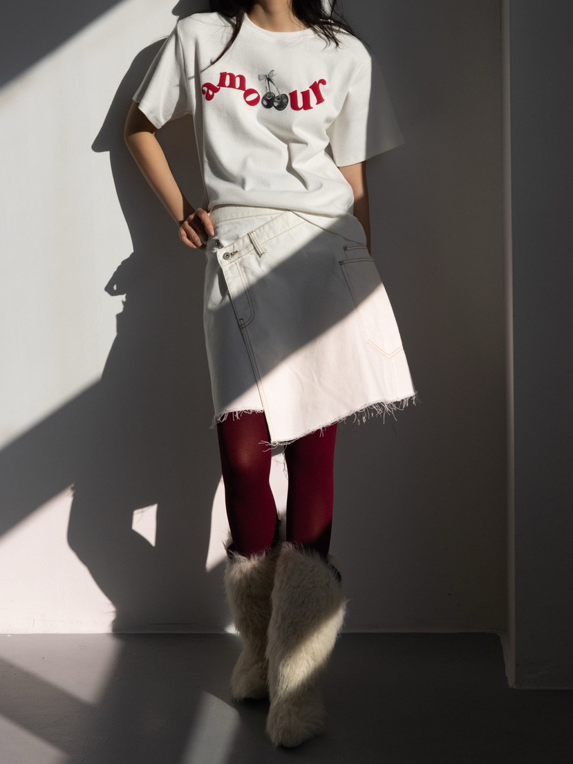 INSSENSE-A直郵韓國代購女裝新品24秋冬熱賣真品職業人氣T恤INSSENSE-AT恤