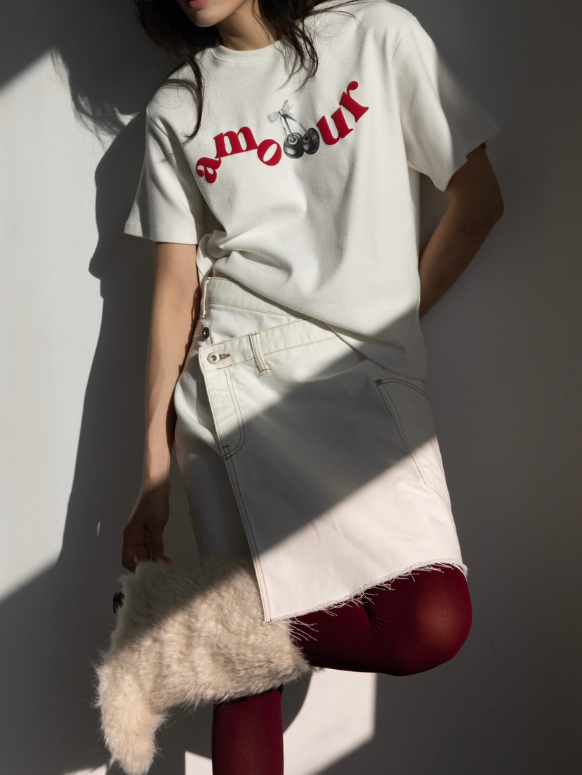 INSSENSE-A直郵韓國代購女裝新品24秋冬熱賣真品職業人氣T恤INSSENSE-AT恤