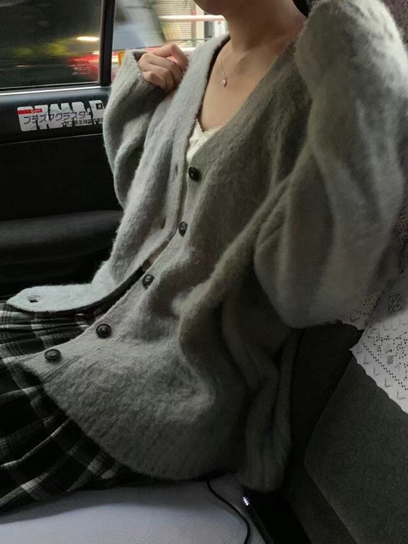FEVER韓國代購女士新品人氣職業推薦真品時尚24秋夏針織衫開衫FEVER針織衫