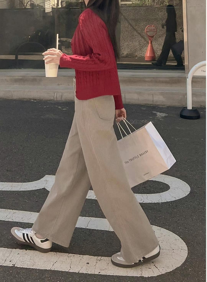 LIKEIT韓國代購女裝新品24秋夏休閑熱賣人氣時尚職業牛仔褲LIKEIT牛仔褲