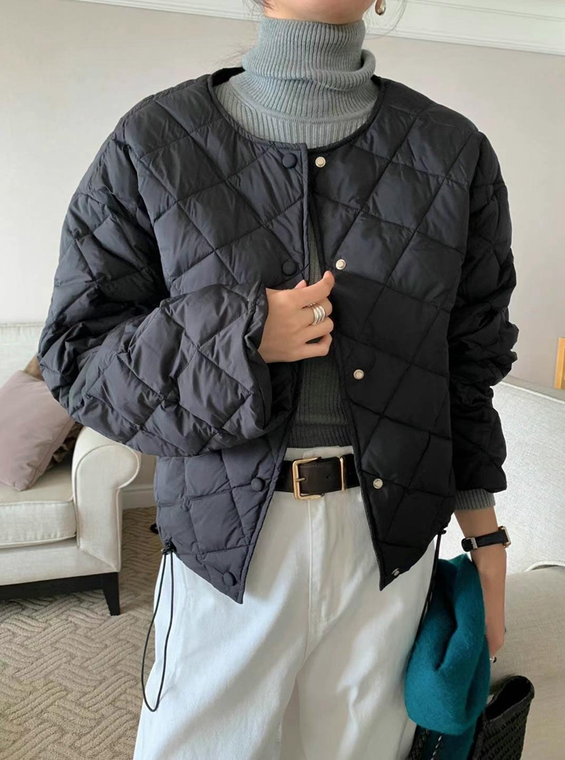 AREING東大門直郵女裝新款推薦職業24秋夏時尚休閑短款大衣AREING短款大衣