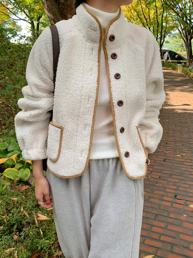 AREING韓國代購女裝新款熱賣24秋夏職業推薦休閑人氣短款大衣AREING短款大衣