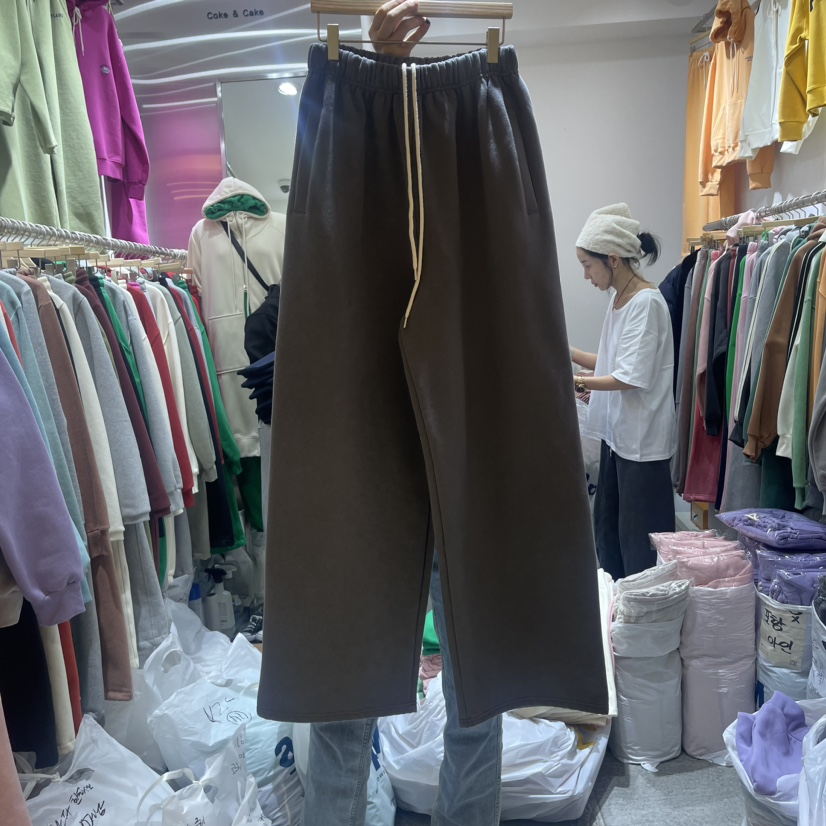 COKE CAKE東大門代購女士新款職業真品休閑人氣休閑褲加絨COKE CAKE休閑褲