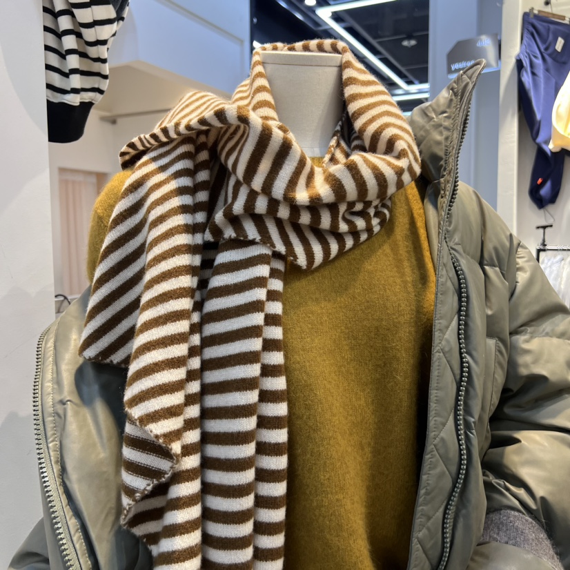 YESFREE東大門實拍女士新款休閑時尚真品人氣24秋夏圍巾披肩YESFREE圍巾/披肩圖色1