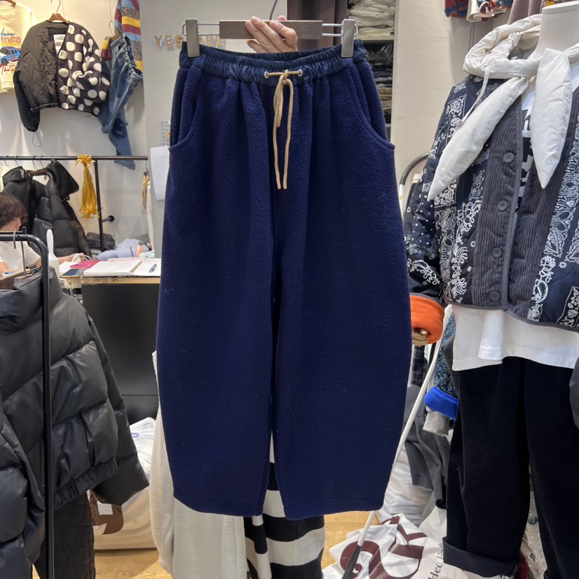 YESFREE東大門直郵女裝新品人氣24秋夏真品推薦休閑褲搖粒絨YESFREE休閑褲圖色3