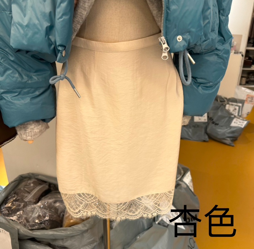 De VENTI東大門實拍女裝新品熱賣時尚休閑人氣推薦短裙蕾絲DE VENTI短裙