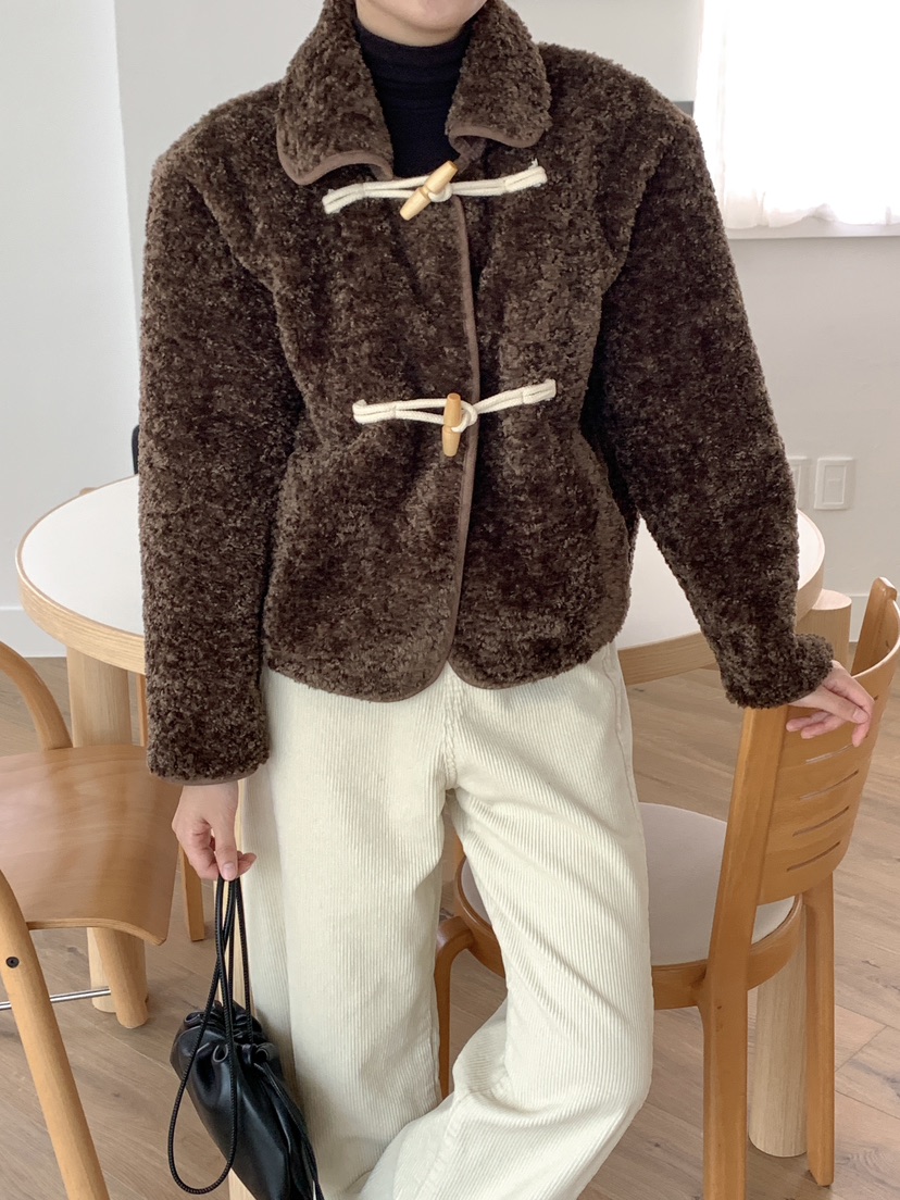 FRILL-T東大門實拍女士新品職業24秋夏熱賣時尚真品休閑夾克FRILL-T夾克圖色1