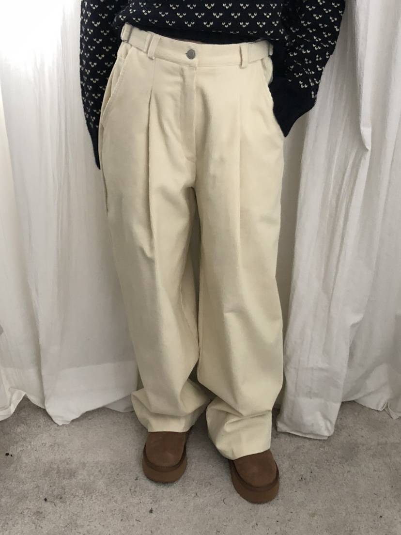 FLOOR韓國直郵女裝新品推薦職業24秋夏時尚熱賣休閑褲闊腿褲DRESS ROOM休閑褲