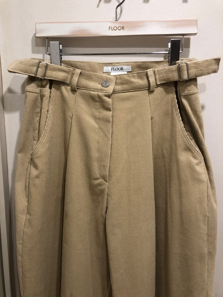 FLOOR韓國直郵女裝新品推薦職業24秋夏時尚熱賣休閑褲闊腿褲DRESS ROOM休閑褲