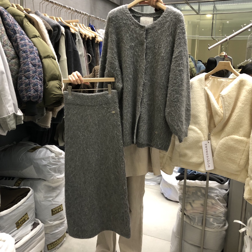 TOPQUEEN韓國代購女裝新品人氣24秋夏休閑熱賣推薦真品套裝UOOV套裝圖色2