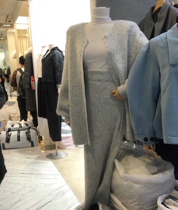 TOPQUEEN韓國代購女裝新品人氣24秋夏休閑熱賣推薦真品套裝UOOV套裝圖色3