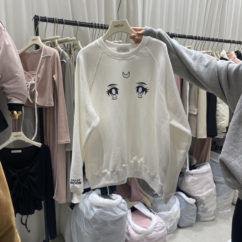 MAY DOROYHY東大門代購女士新款熱賣休閑時尚衛衣加絨羊毛HANSUNGHYUN衛衣