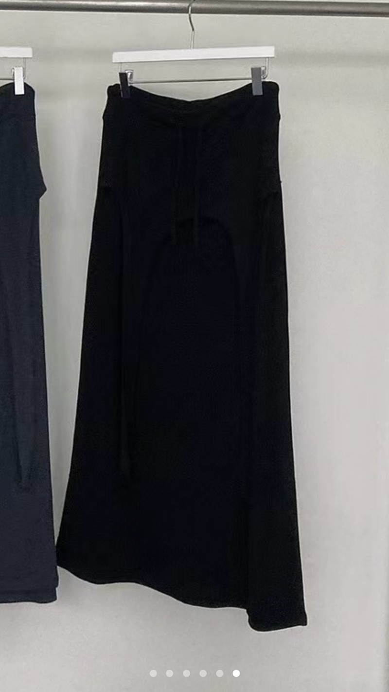 UNSANE韓國直郵女裝新款人氣熱賣24秋夏職業時尚休閑真品長裙UNSANE長裙圖色2