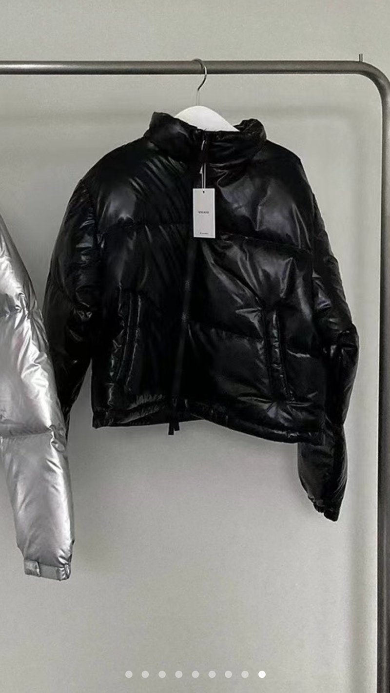 UNSANE韓國直郵女士新款職業時尚推薦真品休閑熱賣短款棉服UNSANE短款棉服圖色2