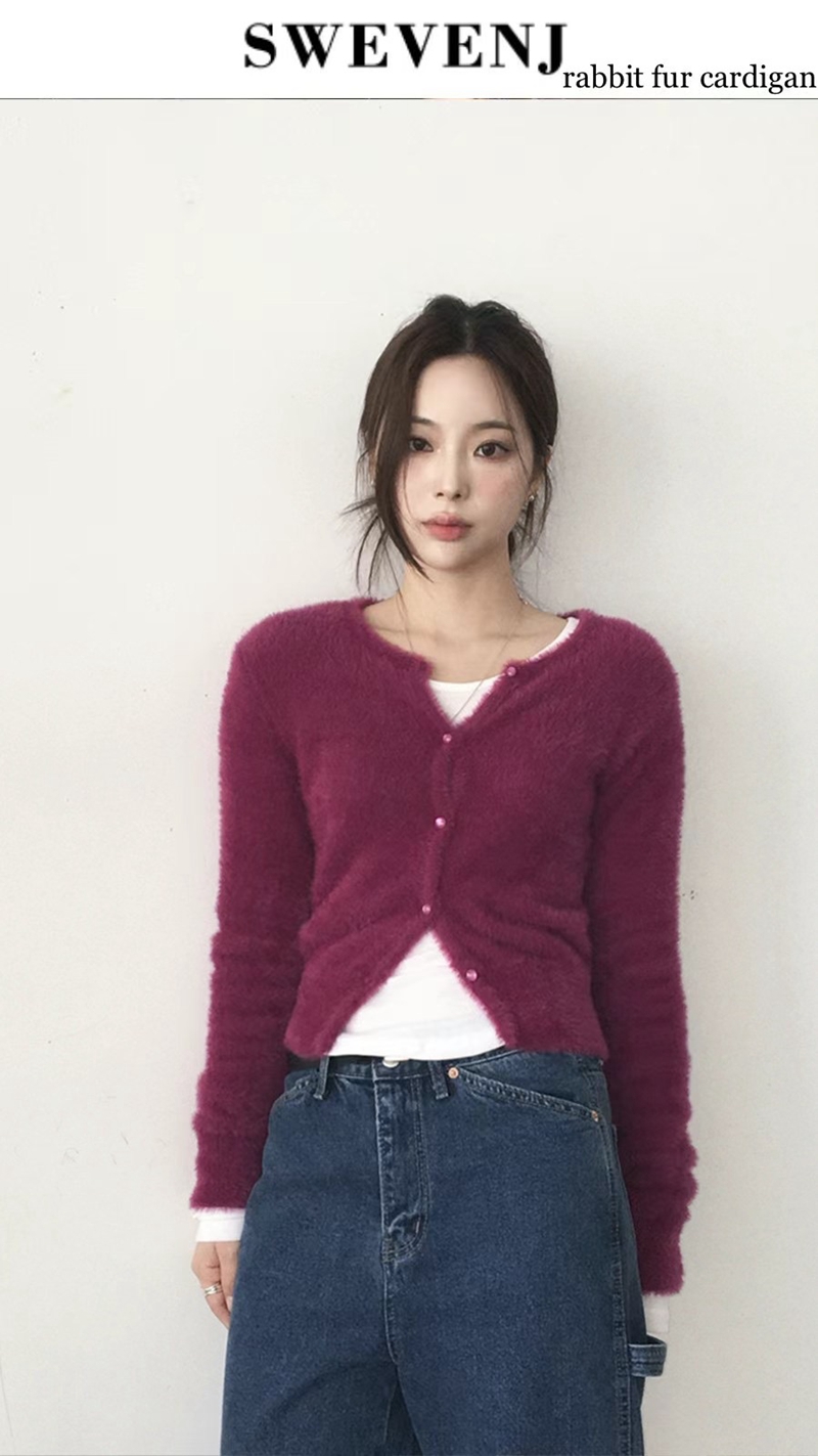 UNSANE韓國直郵女裝新品推薦24秋夏熱賣職業人氣時尚針織衫UNSANE針織衫