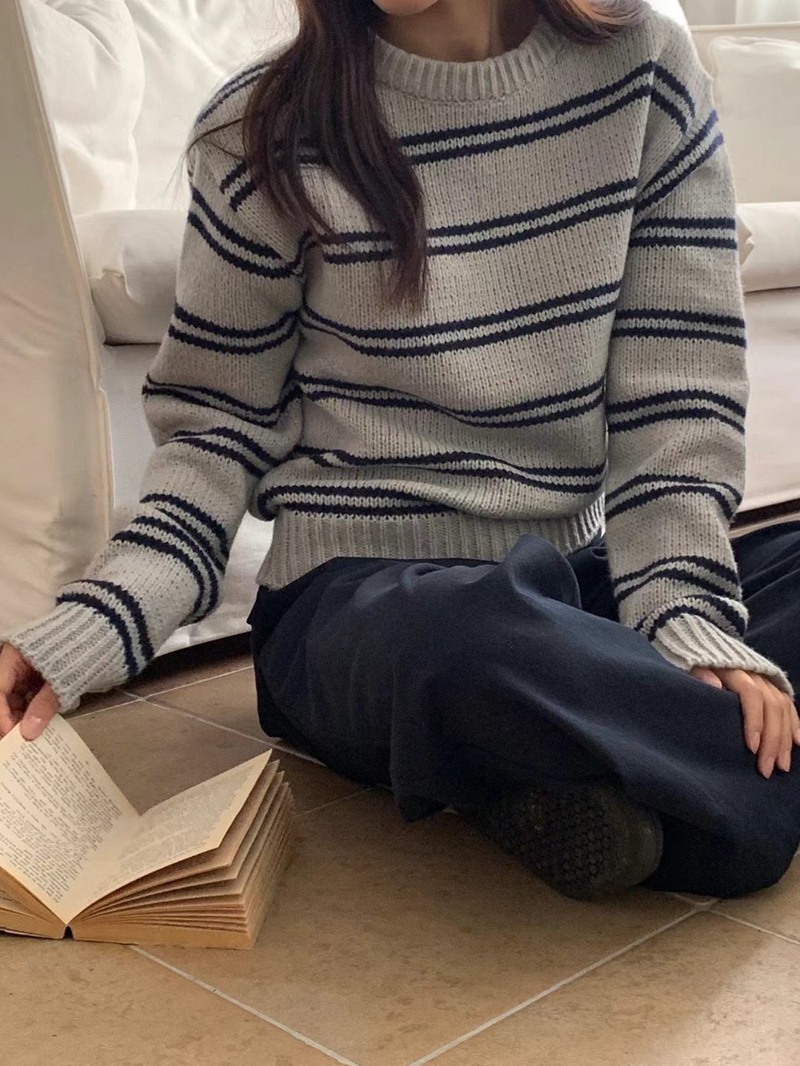 O SENSE-오센스-T東大門直郵女士新款推薦24秋夏真品針織衫O SENSE針織衫