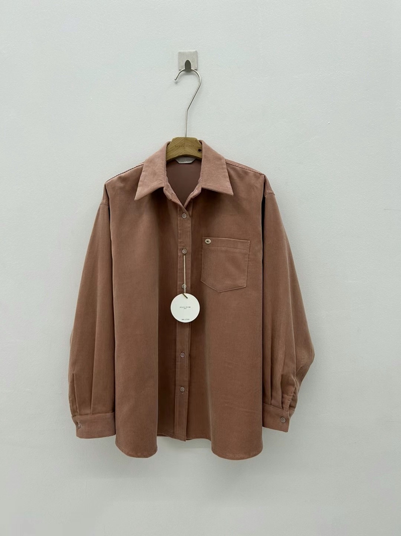 STYLE SCRAP-OT東大門代購女裝新款真品休閑襯衫蕾絲衫口袋STYLE SCRAP-OT襯衫/蕾絲衫圖色1