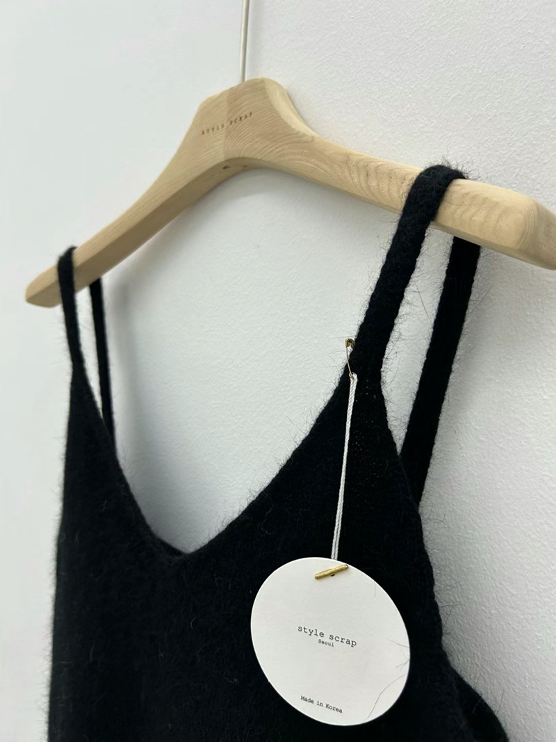 STYLE SCRAP-OT東大門實拍女裝新款熱賣休閑吊帶背心安哥拉STYLE SCRAP-OT吊帶/背心