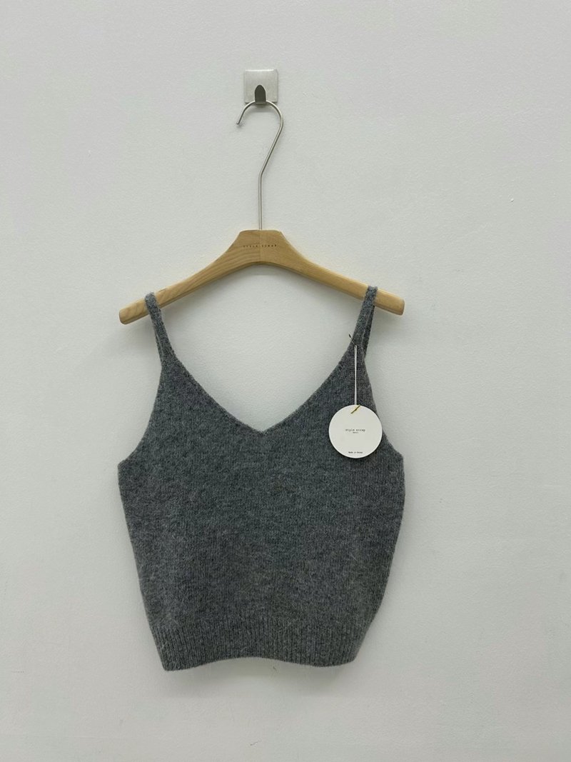STYLE SCRAP-OT東大門實拍女裝新款熱賣休閑吊帶背心安哥拉STYLE SCRAP-OT吊帶/背心圖色2